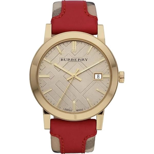 Amazon.co.jp: バーバリー Burberry BU9111 Women's Swiss Haymarket